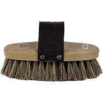 Decker Thoroughbred Union Fiber Grooming Brush, 92, Tan
