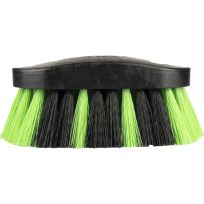 Decker Grip-Fit Grooming Brush, MC107, Black / Lime Green