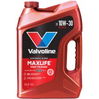 Valvoline™ MaxLife Technology™ High Mileage Synthetic Blend Motor Oil, SAE 10W-30, 881161, 5 Quart