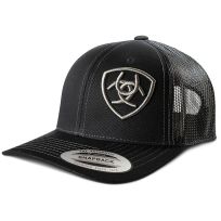 Ariat® Offset Logo Cap, 1518101, Black, One Size Fits Most