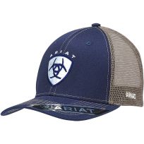 Ariat® Shield Logo Cap, 1595303, Navy, One Size Fits Most