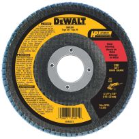 DEWALT Zirconia Flap Disc (80 Grit), DW8309, 4-1/2 IN x 7/8 IN