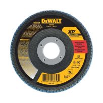 DEWALT XP Flap Disc Contaminant-Free (40 Grit), DW8250, 4-1/2 IN x 7/8 IN
