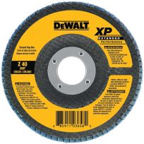 DEWALT XP Flap Disc (60 Grit), DW8251, 4-1/2 IN x 7/8 IN
