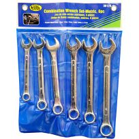 Toolcache Metric Combination Wrench Set, 6-Piece, 56129