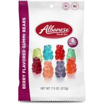 Albanese World's Best® Gummi Bears, 8 Berry Flavors, 53592, 7.5 OZ