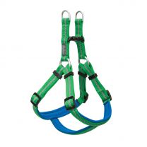 Terrain D.O.G. Reflective Neoprene Lined Dog Harness, 07-9364-R6, Green, 3/4 IN x 16 IN - 25 IN