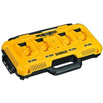 DEWALT 4 Port Fast Charger, 12v MAX, 20v MAX, DCB104