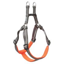 Terrain D.O.G. Reflective Dog Harness, 07-9363-R15, Dark Gray / Orange, Small