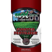 MAXLAWN STARTER FERTILIZER 12-24-6 5 000 SQ FT COVERAGE BAG