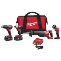 Milwaukee Tool M18™ 4-Tool Multi-Tool Kit, 2696-24