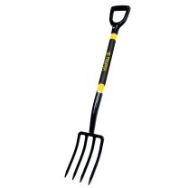 TRUPER® TRU PRO Fiberglass Handle 4-Tooth Spading Fork, 30299, 30 IN