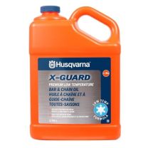 Husqvarna® X-Guard Premium All Season Bar & Chain Oil, 610000160, 1 Gallon