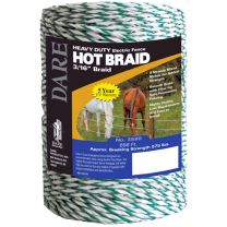 DARE Hot Braid Wire Rope, 3580, 656 FT