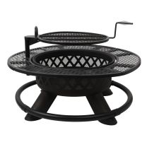 LIVINGSCAPE™ 47 IN Rancher Fire Pit with Cooking Gate, LS1-005