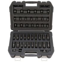 DEWALT Impact Socket Set, Combination, SAE/Mm, 3/8-Inch Drive, 42-Piece, DWMT19248