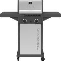 Char-Broil® Performance Series™ FlavorMax™ 2 Burner Gas Grill Cabinet with Foldable Side Shelves, 463663125