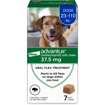 Advantus Flea Soft Chews for Large Dogs 23-110 LB, ADV45446