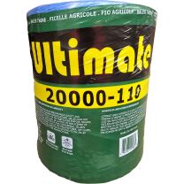 ULTIMATE Polypropylene Monoflament Baler Twine, 110K, 2-Pack, FAP0059V074, Blue, 20000 FT