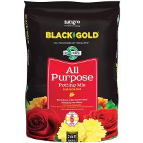 Sun Gro&reg; BLACK GOLD&reg; All Purpose Potting Mix, 1410102.CFL002P, 2 CU FT