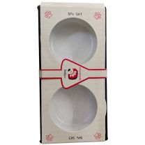 IndiPets™ Stone Ware Pet Feeder, 200003, White, 10 OZ