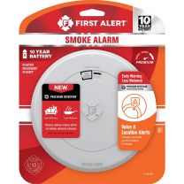 FIRST ALERT® Smoke Alarm with Voice Alerts, 10-Year Battery, 1046755