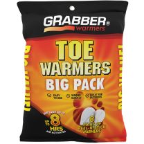 GRABBER® Peel N’ Stick Toe Warmers, 8-Pair Pack, G802240