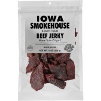 IOWA SMOKEHOUSE® Ranch Hand Beef Jerky Home Style Original, IS-RH8JN, 8 OZ