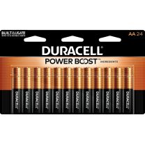 Duracell Coppertop Batteries with Power Boost, 24-Pack, 41333000572, AA