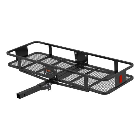 Bomgaars CURT 60 IN x 20 IN Basket Style Cargo Carrier Folding 2 IN Shank Cargo Carrier