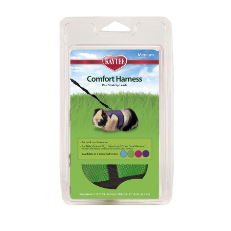 Bomgaars Kaytee Comfort Harness And Stretch Leash Medium Harnesses