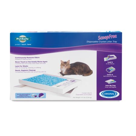Scoopless litter tray outlet