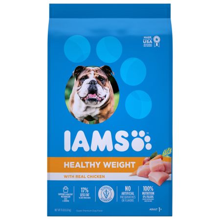 Bomgaars Iams Adult Healthy Weight Control Dry Dog Food with Real Chicken Dry Food