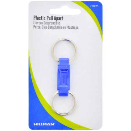 Hillman Plastic Pull Apart Key Ring 711075