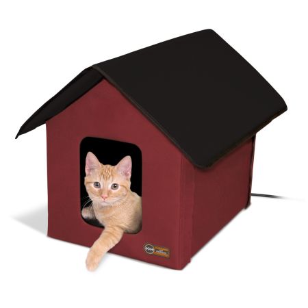 Bomgaars : K&H Pet Products Outdoor Heated Kitty House Barn