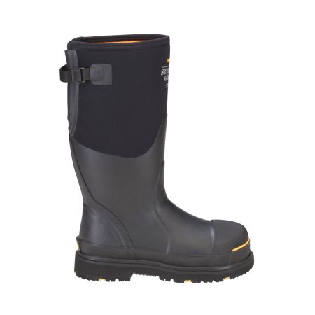 Bomgaars DRYSHOD Steel Toe Gusset Work Boots Rubber Footwear