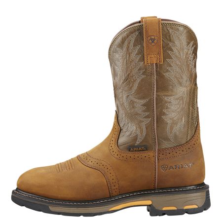 Bomgaars Ariat Workhog Pull On Work Boot Western Footwear