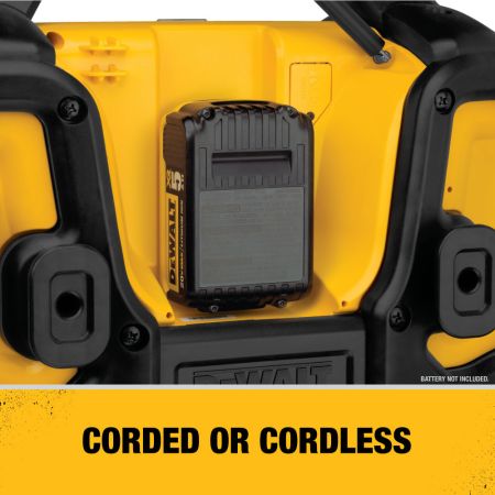Bomgaars DEWALT FLEXVOLT Bluetooth Charger Radio 12V 20V 60V MAX Radios