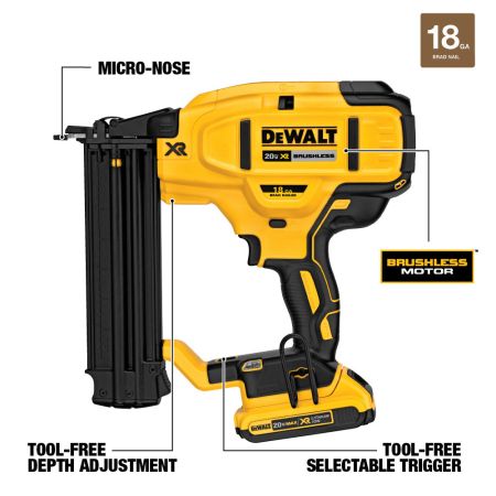 Dewalt 18 gauge air nailer new arrivals