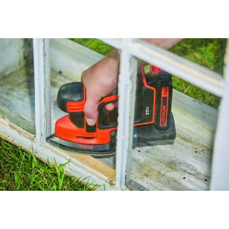 BLACK DECKER Mouse Cordless Sander 20V MAX BDCMS20C