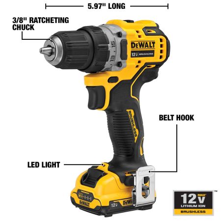 Bomgaars DEWALT Drill Driver Kit 12V MAX XR Drills