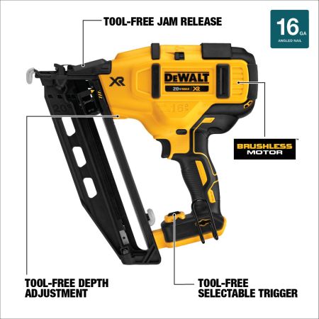 Dewalt gun nailer battery new arrivals