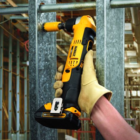Bomgaars DEWALT Lithium Ion Compact Right Angle Drill 20V MAX Angle Drill