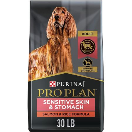 Bomgaars PURINA PRO PLAN Sensitive Skin and Stomach Dog Food With Probiotics for Dogs Salmon Rice Formula Dry Food