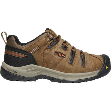 KEEN UTILITY Men s Flint II Low Steel Toe Non Slip Work Shoe