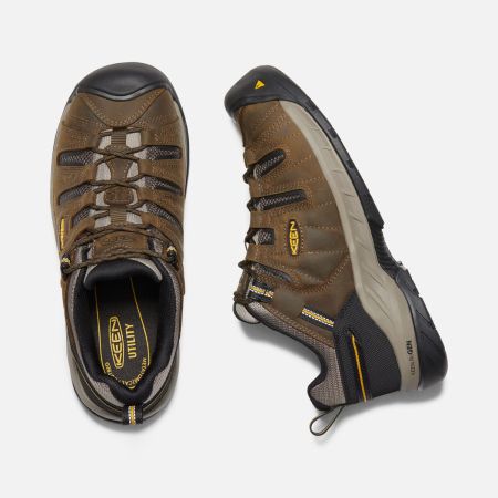 Def Tk② Bomgaars : KEEN Utility Flint II Low Soft Toe Non Slip Work