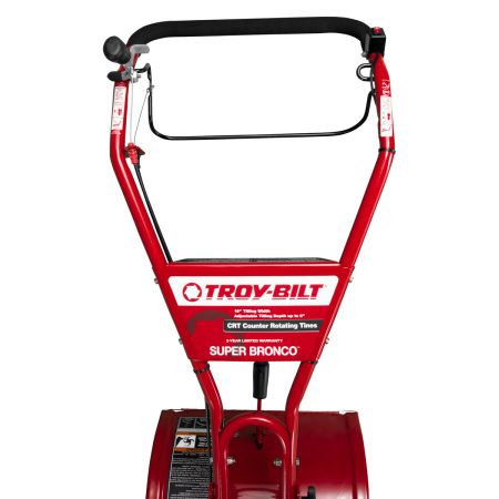 Bomgaars TROY BILT Super Bronco Counter Rotating Rear Tine Tiller 16 IN 208cc Tillers