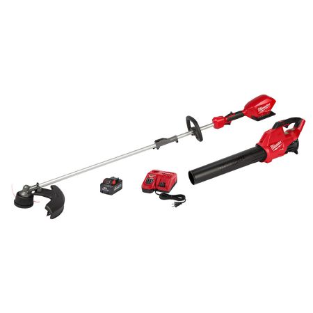 Bomgaars Milwaukee Tool M18 FUEL Cordless Trimmer and Blower Combo Kit Combo Kits