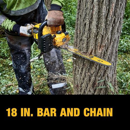 Bomgaars DEWALT FLEXVOLT 18 IN Brushless Chainsaw 3.0Ah 60V MAX Chainsaws