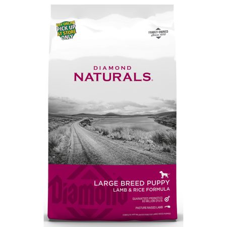 Bomgaars Diamond Naturals Large Breed Puppy Lamb Rice Formula Dog Food Dry Food